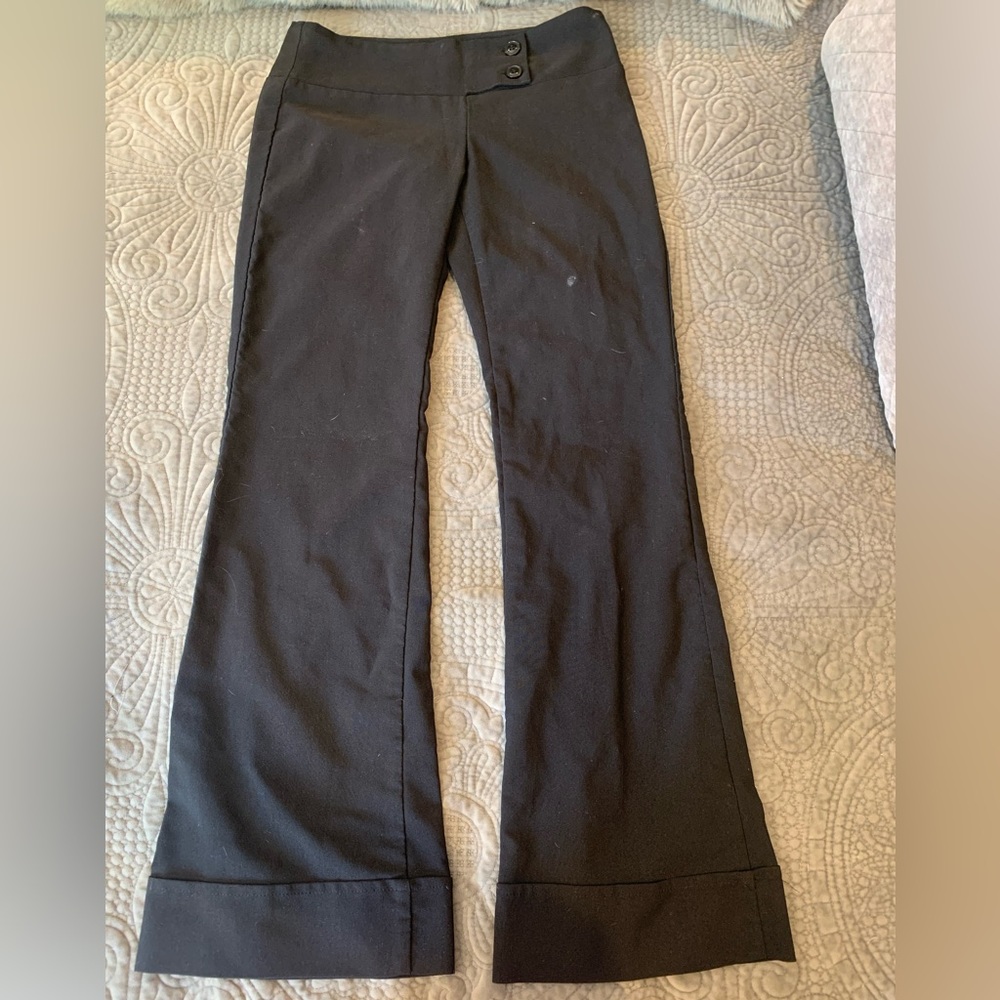 Black trousers